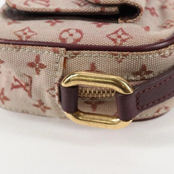 LOUIS VUITTON Monogram Mini Juliet MM Shoulder Bag Red M92219 LV Auth 129611 - Picture 8 of 16